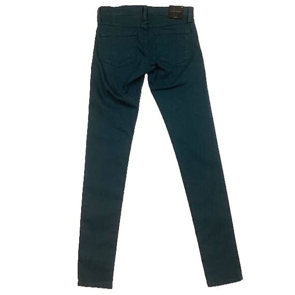 Flying Monkey Jeans -Women's 24 -Dark Green -Skinny -Cotton/Polester/Rayon- NWT! - Picture 4 of 11